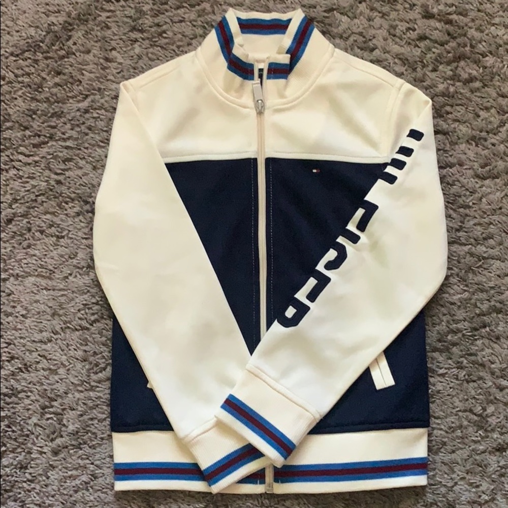 Authentic boys Tommy Hilfiger track jacket